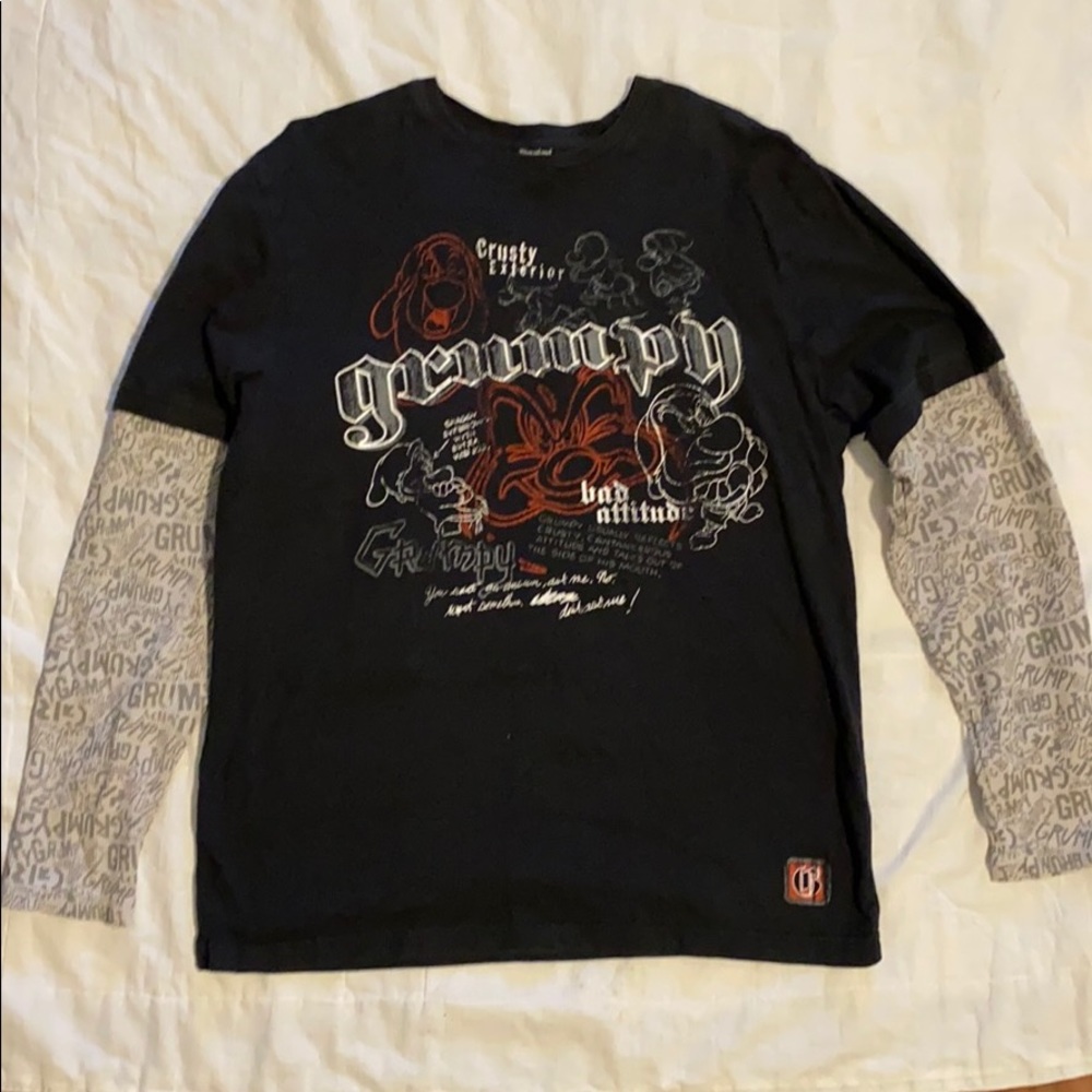 Disney men’s Grumpy shirt size medium